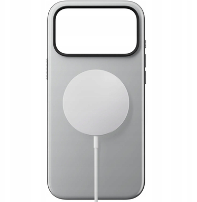 Mbështjellës telefoni Nomad Modern Case për iPhone 17 Pro Max, MagSafe, gri