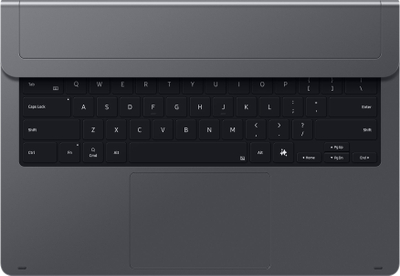 Tastierë Samsung Official Pro Keyboard Galaxy Tab S11 Ultra, me touchpad, Ai Key, gri e errët
