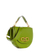Çantë për femra Guess Fleet Flap Crossbody Saddle Bag, e gjelbër