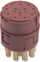 Insert lidhës M23 LAPP EPIC M23 E-Part 73002722, 12 pole, femër, për saldim