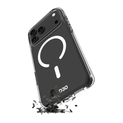 Mbulesë telefoni Puro PUIPC17P69IMPCLD3OTR për iPhone 17 Pro Max, transparente, që s’e ha kollaj goditja