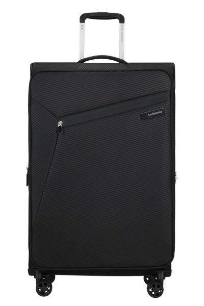 Valixhe Soft Me 4 Rrota Samsonite Litebeam Ngjyrë E Zezë