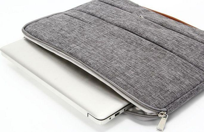 Çantë për laptop Umax, 12", e hirtë 