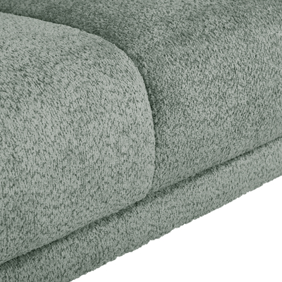 Divan këndor Symmet HM3269.06, 314x314 cm, material tekstili, ngjyrë mente