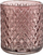 Gotë dhëmbësh Atessa Dusky Pink, e vogël, teksturë diamant, rozë e butë