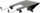 Mbajtëse për laptop Ergotron 50-193-200, 17 inç, e zezë