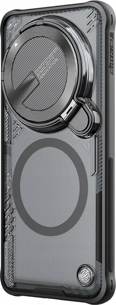 Kllëf telefoni NILLKIN Iceblade Prop për Xiaomi 14 Ultra, MagSafe, i tejdukshëm, i zi