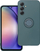 Maskë telefoni OEM Silicone Ring për Samsung Galaxy A54 5G, silikon, me unazë, jeshile