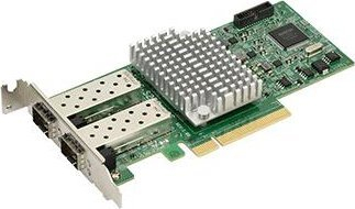 Kartë rrjeti Supermicro AOC-S25G-M2S, 2 porta 25GbE, PCIe, e gjelbër