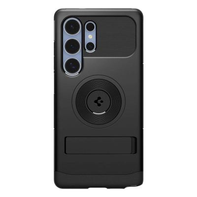 Kopertinë telefoni Spigen Slim Armor MagFit SP691, MagSafe, mbrojtje e fortë, e zezë