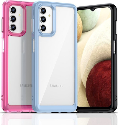 Maskë telefoni Space Case për Samsung Galaxy A13 5G, hibride TPU PC, transparente