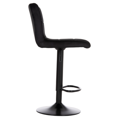 Stol bari rrotullues Diana HM202.44, 44x52x109Hcm, i zi kadife