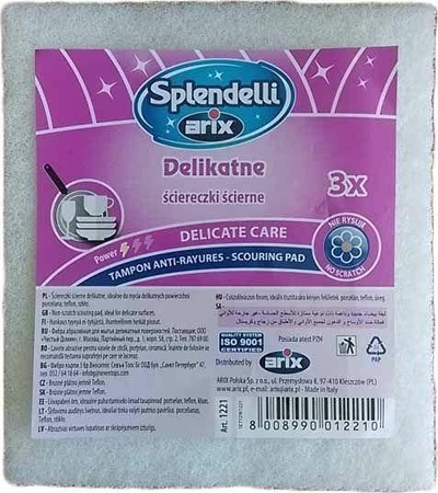 Lecka gërryese Arix Splendelli T1221, 3 copë, të bardha