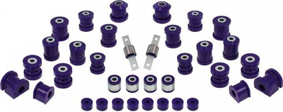 Set bushings pezullimi TurboWorks Honda Civic 91-95, poliuretan 36 copë, lejla