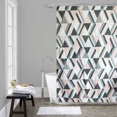 Perde dushi Domoletti SHOWER CURTAIN 182355H, 180 x 180 cm, shumëngjyrëshe