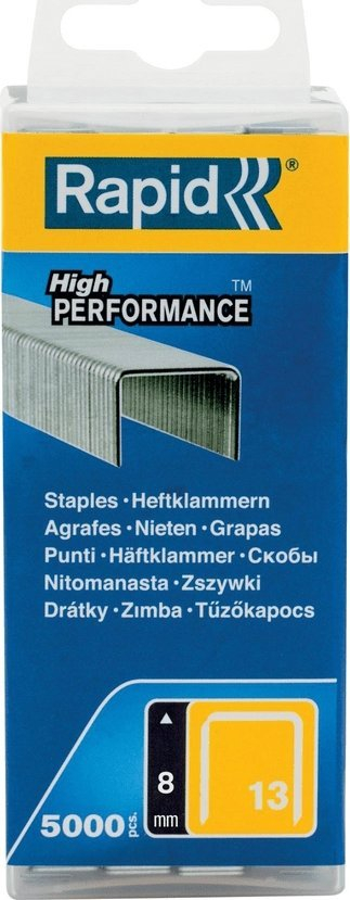 Метални канцелариски спојки Rapid бр. 13 Finewire, 8 mm, 5000 парчиња