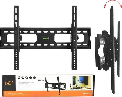 Mbajtëse muri për TV LTC LXLCD92, 32\"-70\", metalike e zezë