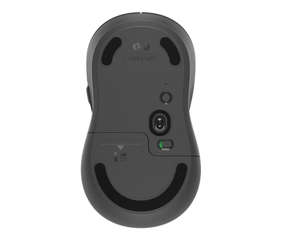 Mouse Logitech Signature M650 Wireless, optik, për dorën e majtë, gri