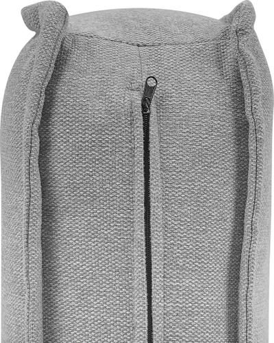 Element modular njëvendësh Beliani Tibro, tekstil poliestër, këmbë druri, gri