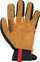 Dorëza pune Mechanix Wear Leather FastFit, masë XL, ngjyrë zezë-kafe