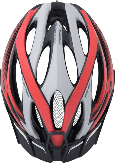 Helmetë biçiklete Spokey Spectro, 58-61 cm, e kuqe