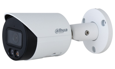 IP камера Dahua IPC-HFW2849S-S-IL-0280B, 4K, PoE, бела