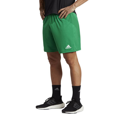 Shorce sportiv Adidas Entrada 22 M IC7405, Aeroready, poliester i ricikluar, jeshile