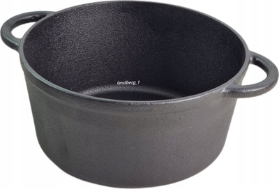 Tigan prej gize Krisberg KS-2639, 5.5L, 26cm, i zi