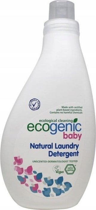Течен детергент за облека за бебиња Ecogenic Baby, 1L, за рачно и машинско перење