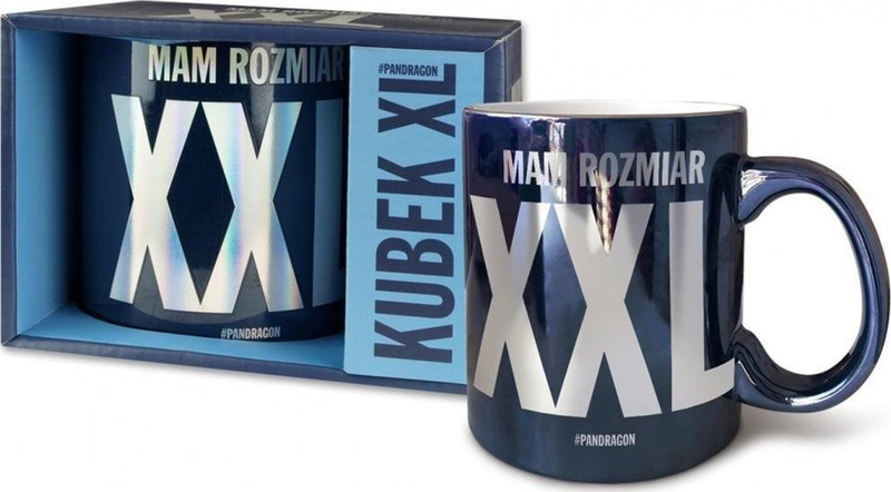 Filxhan XL I Have Size XXL, 500ml, qeramik, i bardhë