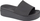 Sandale grash Crocs Brooklyn Platform Slide W 208728, me platformë 4.5 cm, ngjyrë e zezë