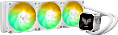 Ftohës uji për procesor ASUS TUF Gaming LC III 360 ARGB LCD White Edition, 360 mm, ARGB, i bardhë