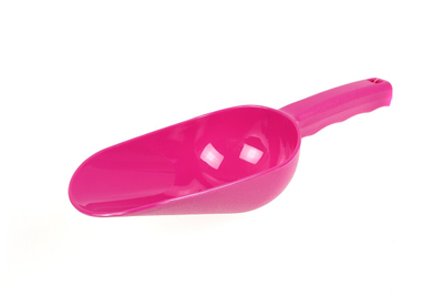 Lopatë kopshti plastike, ergonomike, rozë