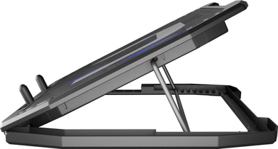 Stendë ftofëse Natec Oriole për laptop 17.3", me 3 ventilatorë, ngjyrë e zezë