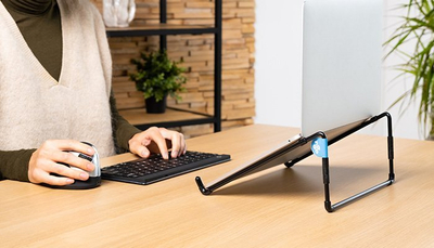 Mbajtëse laptopi R-Go Tools R-Go Steel Office, për 10-22", çelik, gri