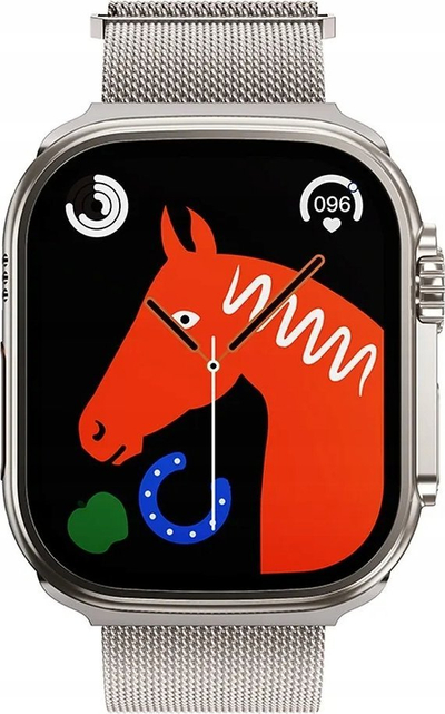 Rrip ore Hoco AS101 Starry për Apple Watch 38 40 41mm, çelik inoksi, mbyllje me magnet, argjendtë