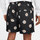 Pantallona të shkurtra Nike SPE+ AOP Flow Short DP, për meshkuj, me print, të zeza bardhë