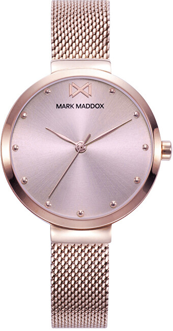 Orë për femra Mark Maddox Alfama MM1006-77, e artë/rozë