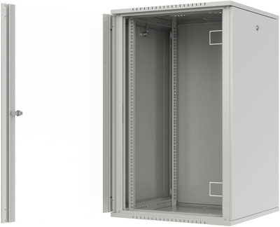 Kabinet rrjeti Lanview Quick Assembly, 19" 20U, 600x600x1000mm, i bardhë