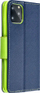 Këndëse libri Fancy për Xiaomi Redmi 13C Poco C65, me mbajtëse, blu navy lime