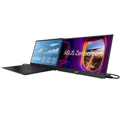 Пренослив монитор ASUS ZenScreen MB17AHG, 17.3\", Full HD, 144Hz, црн