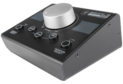 Kontrollues studio Mackie Big Knob Passive, 2 hyrje, 2 dalje monitorësh, gri