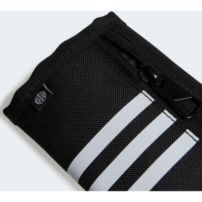 Portofol adidas Essential Training HT4750, poliester i ricikluar, 13 x 8.5 cm, i zi