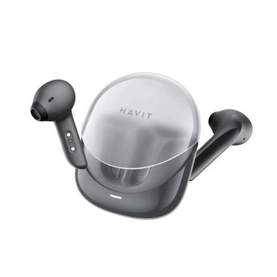 Kufje wireless Havit TW974, in ear, Bluetooth, të zeza