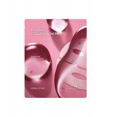 Maskë fytyre Holika Holika The Real Mask Collagen Gel, 35g, për hidratu