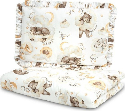 Komplet mbulesash Sensillo Bedding Sleep, 100x135 cm, pambuk 100%, shumëngjyrësh