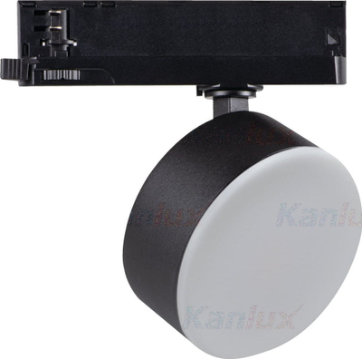 Spot drite për shina Kanlux BTLW 35663, LED 18W, 3000K, i zi
