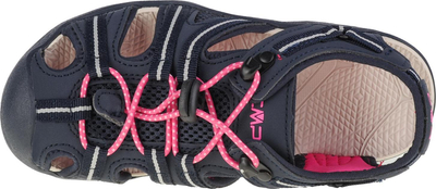 Sandale hiking për fëmijë CMP Aquarii 2.0 Jr, mbyllje me lidhëse, taban gome, blu navy