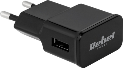 Karikues muri Rebel USB, 1000 mA 1A, i bardhë