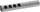 Prizë zgjatuese Bachmann 923.010, 4 dalje, çelik inox, gri